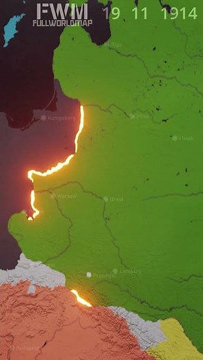 The Opening Battles - Eastern Front 1914 | Full World Map #history #ww1 #war #empire #easternfront