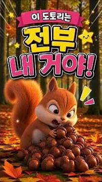 나누면 더 많아져요 🌰 다람쥐 쪼리와 도토리 친구 #수면동화 #잠자리동화 2