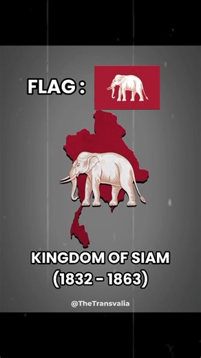 Evolution of Thailand 🇹🇭 #history #thailand #countries #geography #flagmaps #flag #edit