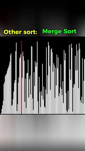 The final sorting algorithm is really terrible.