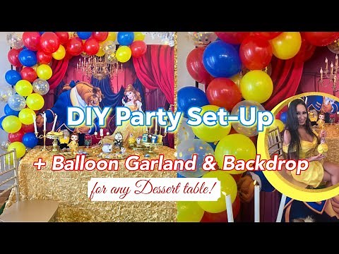 BUDGET FRIENDLY TIPS FOR YOUR DESSERT TABLE SET UP | DIY Easy Dessert Table Set Up For ANY Theme
