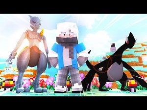 Minecraft MEWTWO SHADOW VS LUGIA SHADOW - LENDA DE PIXELMON #1 ‹ Sky ›