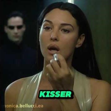 Monica Bellucci Kissing Scene. Matrix Reloaded (2003)