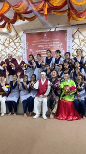Dance training at @odiartcentre … workshop time with Korean Jindo team , real cultural exchange , we learn their style they learn our SAMBALPURI dance .. | Saswat Joshi