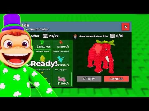 TRADING "RARE" ITEMS IN SAB!🧠(ROBLOX) #roblox #live #sab