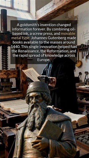 How Gutenberg Hacked Print and Unleashed the Information Age