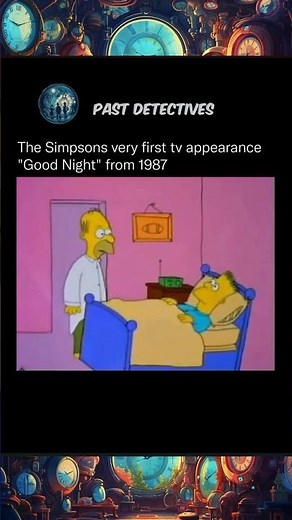 📺 The SIMPSONS' First TV Appearance! 👨‍👩‍👦‍👦