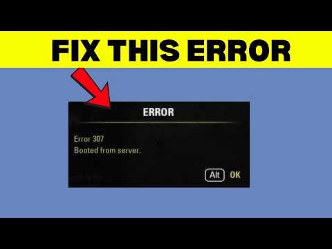 Fix Elder Scrolls Online Error 307 (Easy Fix)