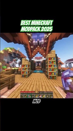 Best Minecraft Modpack 2025! (9th place) #minecraft #shorts #modpack