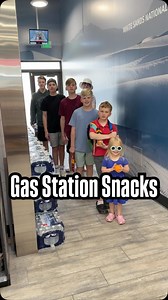 Gas station Snacks! Who got the best choice?#gasstation #gasstationfood #food #roadtrip #roadtripfood #snackbreak #rollcall #bigfamily #momof8 #lineup #familyfunpack | Family Fun Pack