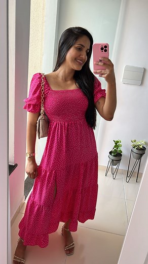 Nanda Figueredo | CASA & DECOR 🤎 on Instagram: "Look de hoje 💞 @sheinofficial Vestido ID: 10775204 TAM:S Bolsa ID: 10481854 Sandália ID: 9859281 Tam: CN39 uso 36 no Brasil Use meu cupom NANDA e ganhe 15% de desconto em todo site @sheinbrasil_ @sheinofficial #SHEIN#SHEINforAll#SHEINBRASIL . . . . #recebidos #donadecasa #comprinhas #shein #sheinbrasil #sheinofficial #recebidos #blogguer #expectativarealidadeshein #casalimpinha #loucaslavadas #pialimpinha #mesaposta #mesapostarosa. #decoração #me