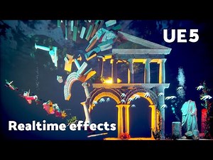 Projection mapping effects in Unreal Engine 5