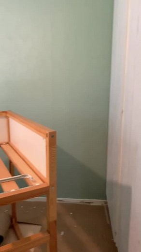 Part 3:) the first layer of paint😊 #foryou #foryoupage #viral #roommakeover #fyp #chill