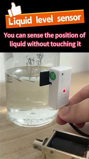 Experimental testing of high and low water level detection function of water level sensor