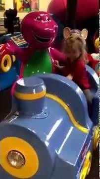 Barney Ride at Chuck E Cheese