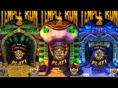 Temple Run 2 Frozen Shadows VS Blazing Sands VS Sky Summit Android Gameplay HD #3