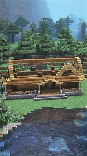 Minecraft Bungalow House 🏠 Full tutorial is on my channel!