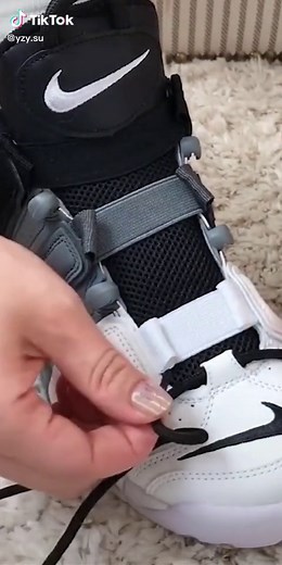 Nike Uptempo Lacing Tutorial