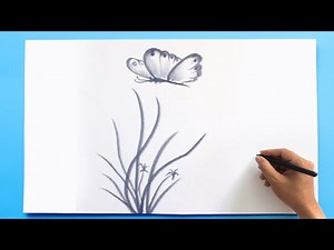 Butterfly Drawing 🦋 - Videos For Kids