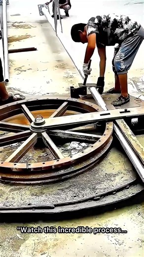 "Cold Bending Process | Precision Metalworking in Action 🔩🔥"