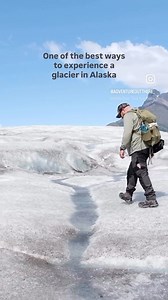 Hiking on a glacier has been a major bucket list item for us and it exceeded our expectations. 💎 There are few glaciers left in Alaska that are easily accessible and don’t require a guide. Root Glacier is one of those, but it still takes a little work to get to. Here’s what you need to know: 1. You’ll have to drive the infamous 60-mile McCarthy Road. It’s mostly dirt, full of potholes and the occasional railroad spike, and is notorious for flat tires. If you’re renting a vehicle, check with the