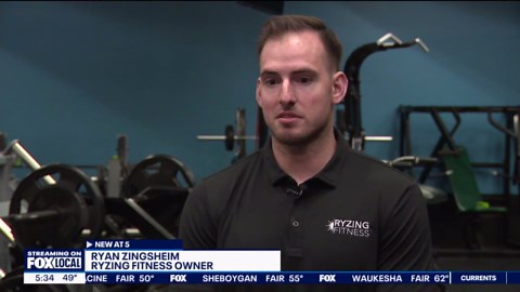 Pewaukee man running across Wisconsin