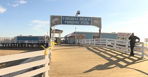 Police theory confirmed after body found in car that drove off Virginia Beach fishing pier