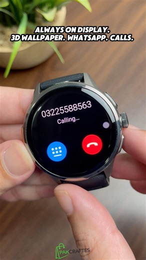 H100 Android Watch — Always On Display, 3D Wallpaper & WhatsApp! #androidwatch #alwaysondisplay