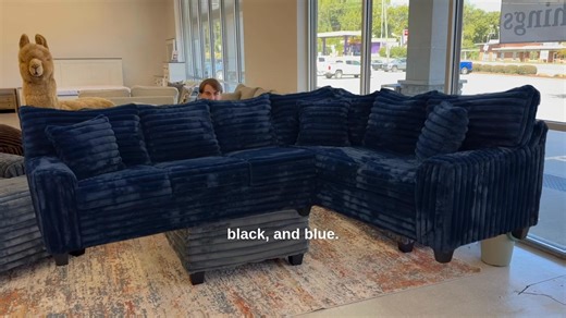 🚨 FLUFFY ALERT 🚨 We Have Fluffy Corduroy Sectionals in Stock, Available to be Taken Home or Delivered This Weekend! The L Sectionals are only $1,099 In stock in Gray, Black, and Blue Matching Ottomans available ($249) Matching Jumbo Chaise ($499) **Come see us at 2800 E 10th Street!** Sunday: 12-5 Monday: 11-7 Tuesday: Closed Wednesday: 11-7 Thursday: 11-7 Friday: 11-7 Saturday: 11:6 We also have a full selection of other living room sets, bedroom sets, and dining sets! | Morse Home Furnishing
