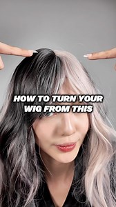 #Wig101: A little can make a big difference! 💇‍♀️ Sharing this tip I learned to make everyday wigs a lot more natural.. #Cosplay #WigStyling #CosplayWig | AWIE