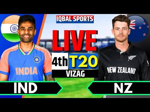 🔴Live: IND vs NZ 4th T20 Live Commentary | India vs New Zealand Live | Live Cricket Match Today
