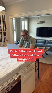 1.1M views · 18K reactions | Panic Attack vs. Heart Attack from a Heart Surgeon #panicattack #anxiety #hearthealth #heartattack #fypシ | Dr. Jeremy London, MD | Facebook