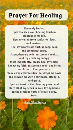 Heal Every Part Of Me: Prayer For Healing | A Morning Prayer For Today | A Prayer To Start Your Day