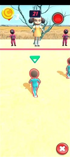 Squid Game - Red Light Green Light😬Games Seven Sugar😬#shorts #shortsfeed #gaming #squidgame