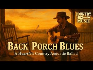 Back Porch Blues | Heartfelt Country Acoustic Ballad with Fiddle & Guitar