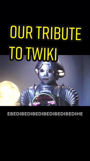 TRIBUTE TO TWIKI. The lovable Android from BUCK ROGERS IN THE 25TH CENTURY (1979-1981) #toastwhisperers #twiki #derossiandfong #buckrogers #fyp
