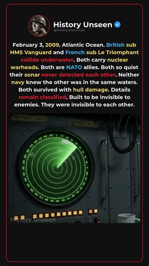 The Only Time Two Nuclear Subs Collided Underwater ☢️💥