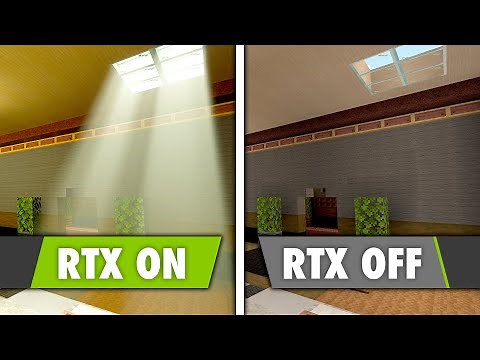 Minecraft RTX (Ray Tracing) - Color, Light, and Shadow Showcase | First Impressions & Walkthrough