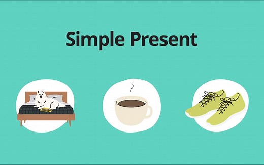 【Grammar Ellii】语法知识点 一般现在时「Simple Present 一般现在时」short action｜时间轴线