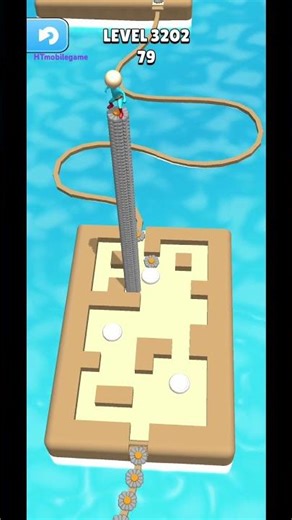 Gameplay top mobile games Relaxing n satisfying game iOS/ANDROID Stacky Dash #shorts Level 3202