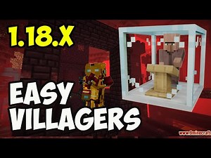 EASY VILLAGERS MOD 1.18.2 minecraft - how to download & install Easy Villagers MOD 1.18.2 (FORGE)