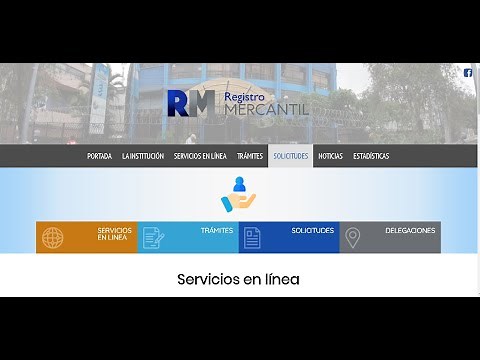 Inscripción en línea de Empresa Mercantil y comerciante Individual