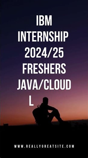 IBM Internship Opportunities 2025 | Java&Cloud Support Professional | Freshers