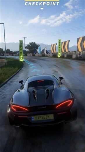 Forza Horizon 5 McLaren MAX Speed Run 🔥 | 4K 60FPS #shorts #racing #mclaren #maxgraphics
