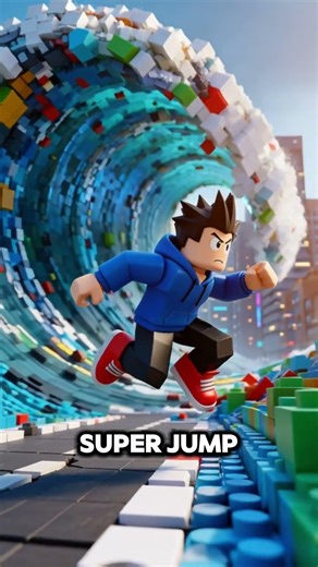 TSUANMI vs ROBLOX 🌊😀-Escape Tsunami For Brainrots!