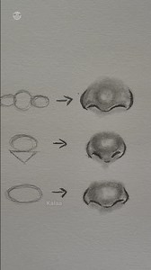 Drawing nose with different hacks