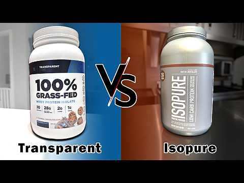 Transparent Labs vs Isopure: Let's Break it Down
