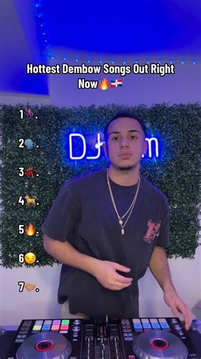 RAM on Instagram: "Some Of The New Too Dembow To Start Off The Year🙌🏽Here Is The Hottest Dembow Songs Out Right Now🔥🇩🇴Comment Down Your Favorite Song From The List❤️🇩🇴#dembow#elalfa#hottest#reels#dj"