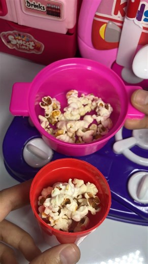 Satisfying With Unboxing & Review Pink Mini Kitchen Set Toy #asmr #satisfying #relaxing #shorts