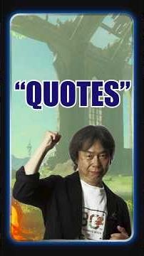 Miyamoto quotes. #zelda #nintendo #gaming #totk